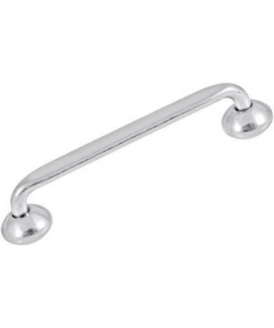 G23 Grade Titanium 14G (1.6MM) Surface Piercing Bar with Rugby Ball 20.0 Millimeters $6.62 Body Jewelry