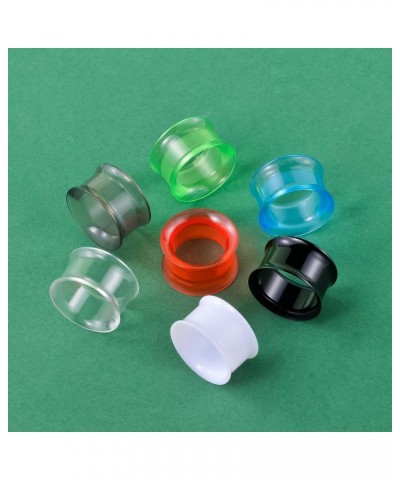 Acrylic Ear Gauges Color Ear Tunnels Stretching Kit Plugs Expander Mix Set 5/8"(16mm) Style 5 $11.18 Body Jewelry