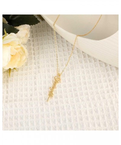 Cross Necklaces for Teen Girls, 18K Gold Plated Brass Dainty Necklace Gold Cross Pendant Necklace Simple Cute Necklaces for W...