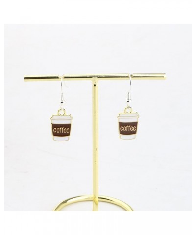 Coffee Earrings Dangle Coffee Gifts for Coffee Lovers Coffee Cup Earrings Jewelry Coffee Earrings $9.85 Earrings