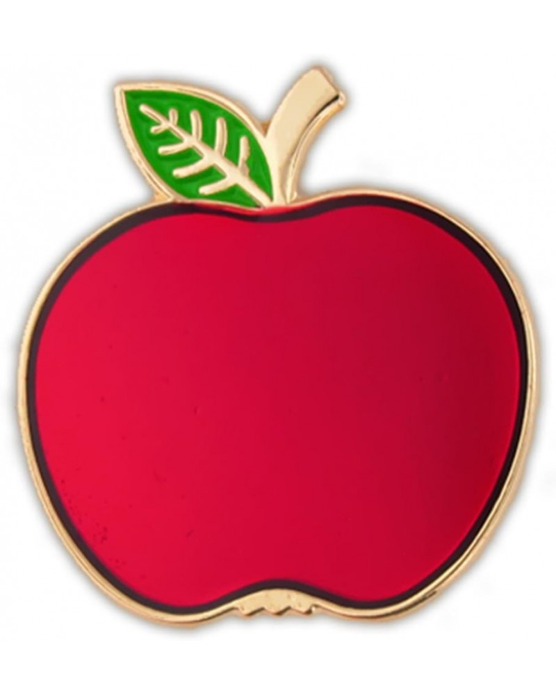 Fruit Food School Teacher Enamel Lapel Pin 1 Piece Red Apple $20.51 Others