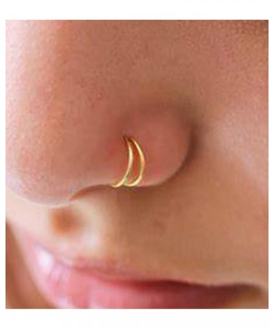 Nose Rings Hoops Nose Rings for Women Nose Hoops Diamond Nose Hoop 20 gauge 18 gauge Surgical Steel Nose Ring Hoops Small Opa...