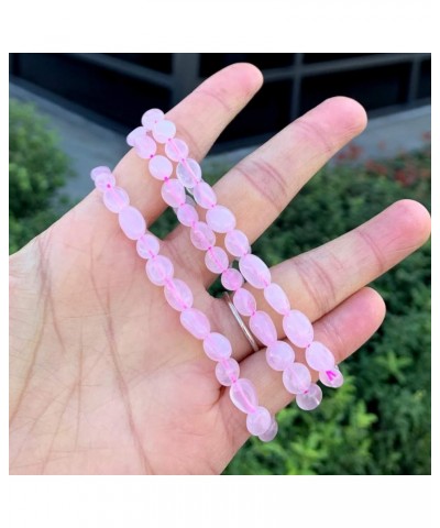 1pc Natural Stretch Gemstone Bracelet 5mm-8mm Free Form Bead 7 Inch 7.5 Inch Healing Crystal Engergy Quartz Chakras Jewelry W...