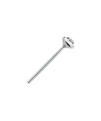 925 Sterling Silver Straight Nose Stud Ring Choose Your Color 2.5mm 22G Periwinkle $7.79 Body Jewelry