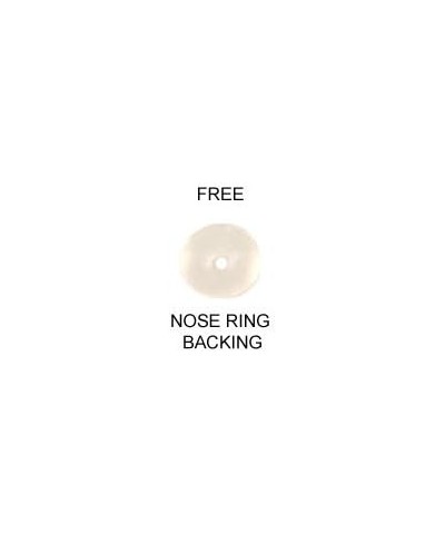 925 Sterling Silver Straight Nose Stud Ring Choose Your Color 2.5mm 22G Periwinkle $7.79 Body Jewelry