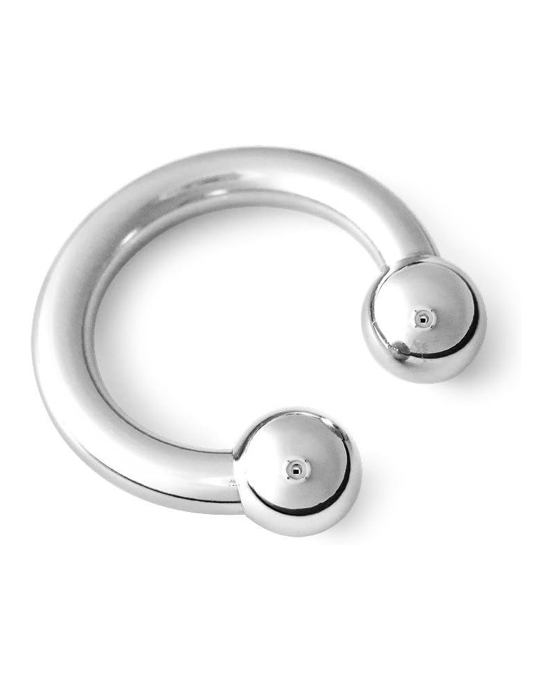 316L Surgical Steel Circular Barbell Horseshoe 6g 0.44 Inches $8.80 Body Jewelry