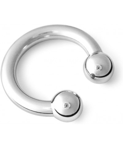 316L Surgical Steel Circular Barbell Horseshoe 6g 0.44 Inches $8.80 Body Jewelry