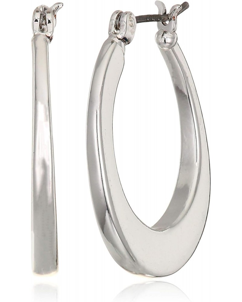 Women's Silver Hoop Earrings $12.13 Earrings