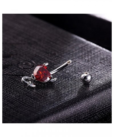 Body Piercing Jewelry,1Pc Fashion Sexy Shiny Navel Belly Button Ring Rhinestone Perfect a Jewelry Gift Nose Ear Lip Belly But...