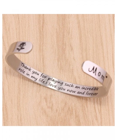 Inspirational Bracelets for Women Teen Girl Gifts Birthday Cuff Bracelet Bangle Quotes Jewelry Friend Gifts for Her Mom Gifts...