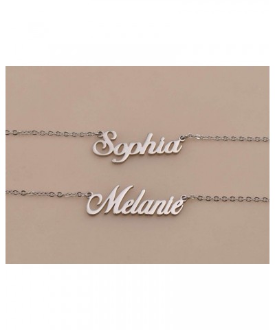 Personalized Charm Initial Pendant Name Necklace for Her $9.68 Necklaces