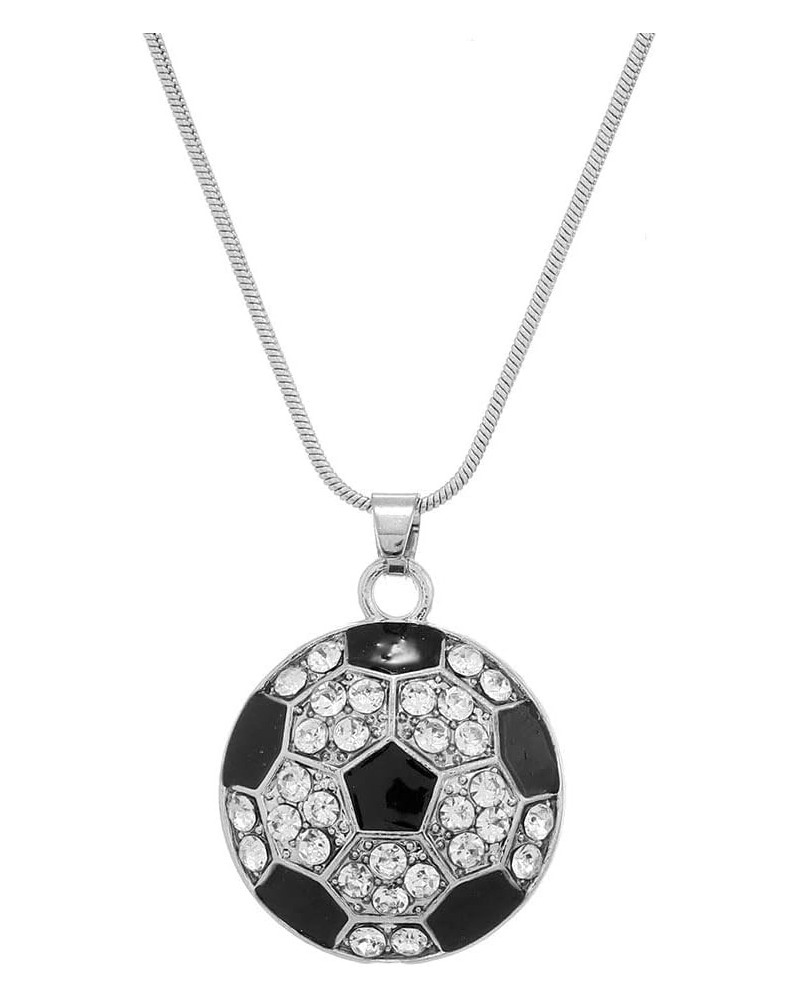 Minimalist Hollow Basketball Pendant Necklace for Teens Sports Lover Friendship Gift football necklace $8.15 Necklaces