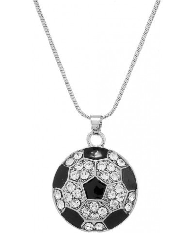 Minimalist Hollow Basketball Pendant Necklace for Teens Sports Lover Friendship Gift football necklace $8.15 Necklaces