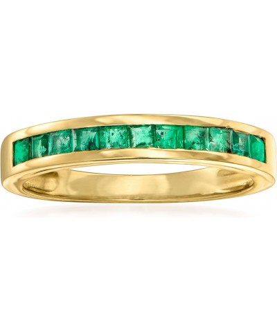 0.50 ct. t.w. Emerald Ring in 14kt Yellow Gold $205.00 Rings