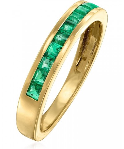 0.50 ct. t.w. Emerald Ring in 14kt Yellow Gold $205.00 Rings