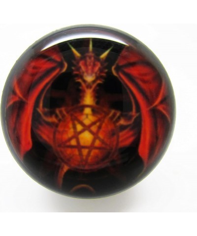 Dragon Pentagram Ear Plugs - Acrylic Screw-On - 8 Sizes Pair* 5/8" (16mm) $10.07 Body Jewelry