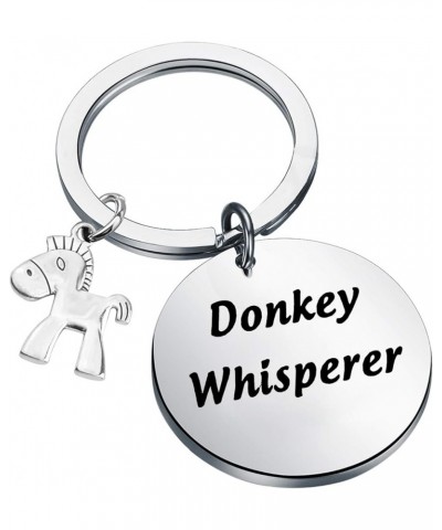 Funny Animal Keychain Donkey Lover Gift Donkey Whisperer Keychain Animal Lover Gift Donkey Keychain Keychain $8.95 Bracelets