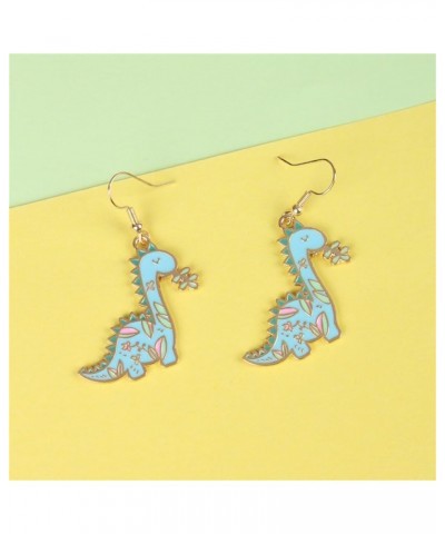 3 Pcs Dinosaur Earrings for Women Cat Earrings Shark Earrings Cartoon Dinosaur Dangle Earrings Shark Bite Stud Earrings Cute ...