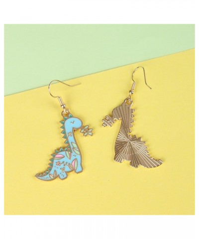 3 Pcs Dinosaur Earrings for Women Cat Earrings Shark Earrings Cartoon Dinosaur Dangle Earrings Shark Bite Stud Earrings Cute ...