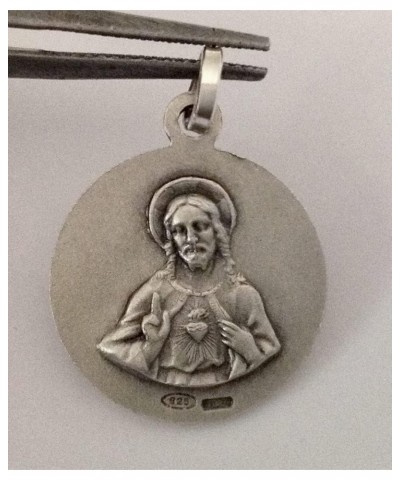 925 STERLING SILVER CARMEL SCAPULAR MEDAL (OUR LADY OF MOUNT CARMEL - VIRGIN OF CARMEL) - 100% MADE IN ITALY $33.34 Pendants