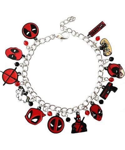 Universe of Fandoms Superhero Charm Bracelet Gifts for Women gir 4 $10.06 Others