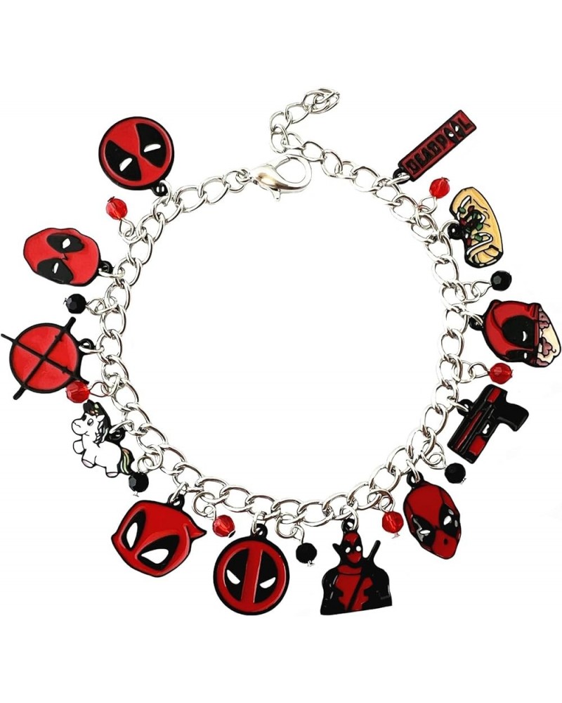 Universe of Fandoms Superhero Charm Bracelet Gifts for Women gir 4 $10.06 Others