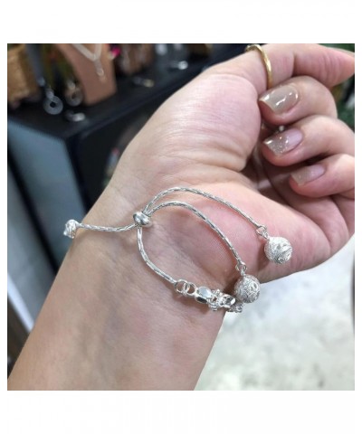 925 Sterling Silver Small Nut Bracelet Nutlet Bracelet-1Pcs $39.00 Bracelets