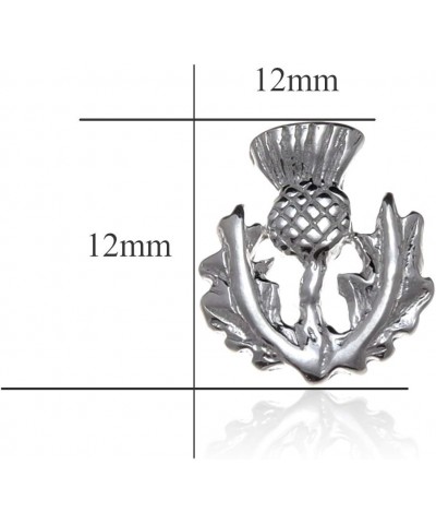 Sterling Silver Thistle Earrings $13.79 Earrings