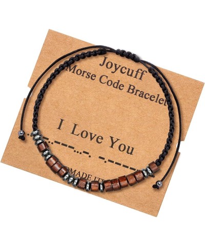 Morse Code Bracelets for Men Women Teen Girls Gifts for Her Mom Daughter Sister Aunt Wife Girlfriend Cousin Best Friend Inspi...