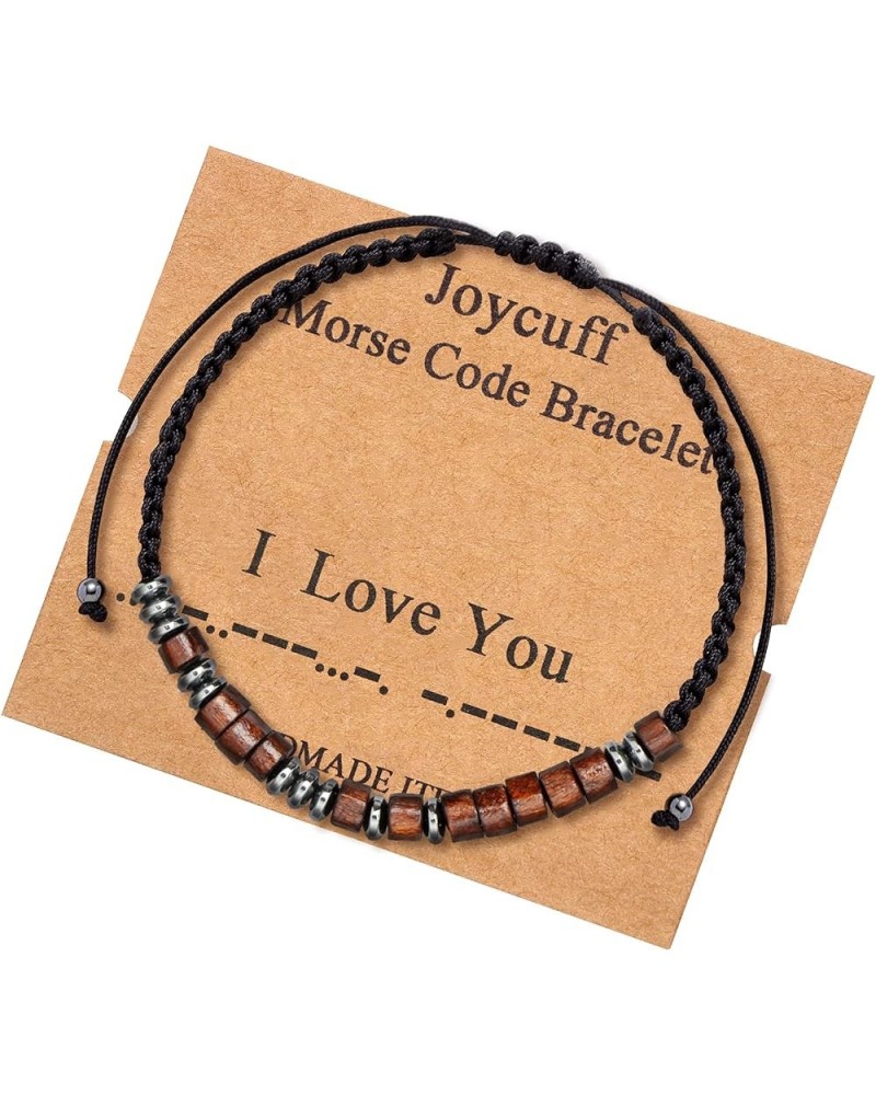 Morse Code Bracelets for Men Women Teen Girls Gifts for Her Mom Daughter Sister Aunt Wife Girlfriend Cousin Best Friend Inspi...