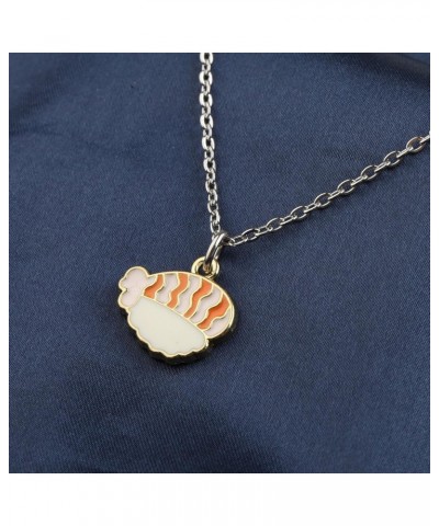 Funny Sushi Necklace Sushi Rice Ball Necklace Rice Food Gift Sushi Lover Gift Sushi Cuisine Gift $11.33 Necklaces