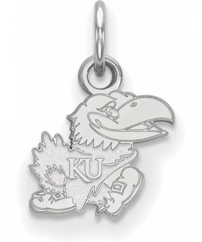 University of Kansas Jayhawks Right Walking School Mascot Pendant in Sterling Silver 10 mm x 10 mm $29.69 Pendants