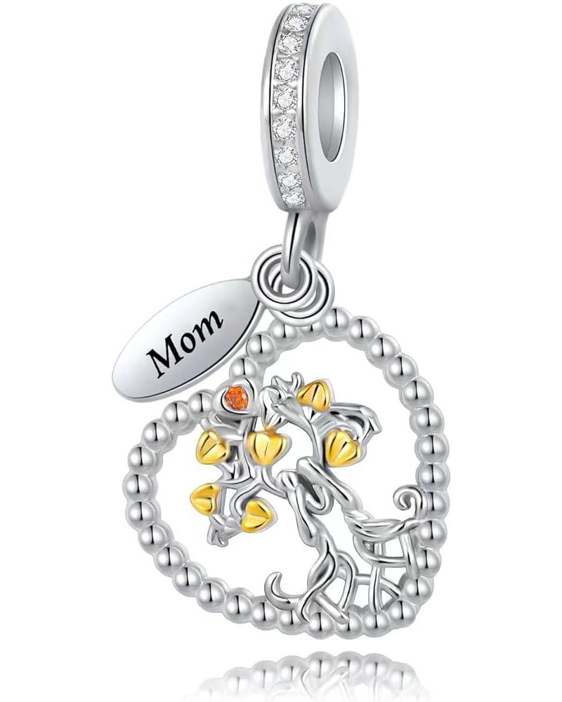 Family Tree of Life Heart Pendant Charm for Pandora Bracelet Necklace Mom $8.69 Bracelets