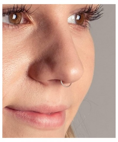 Fake Nose Ring Fake Septum Fake Nose Rings Faux Nose Rings for Women Fake Nose Piercing Clip On Nose Ring non Piercing Fake N...