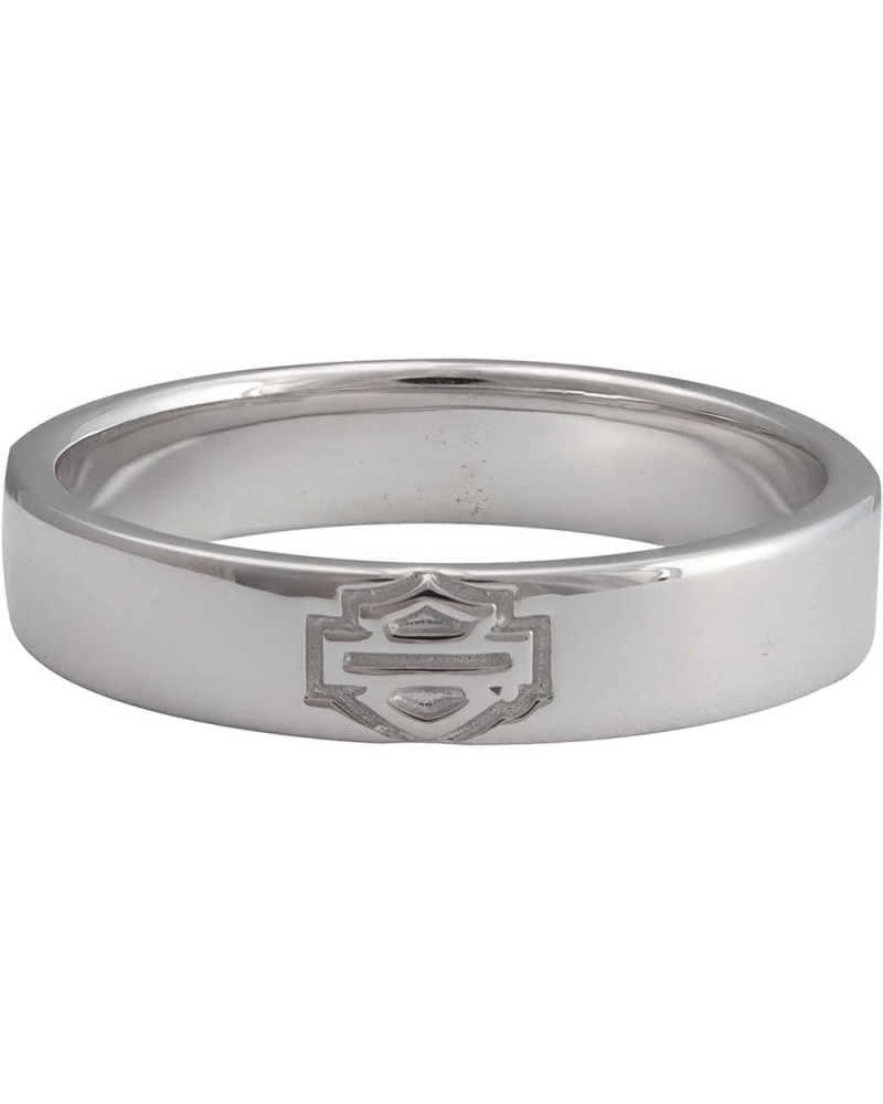 Harley-Davidson Women's Bar & Shield Cirque Crystal Band Ring - Sterling Silver 5 $53.74 Rings