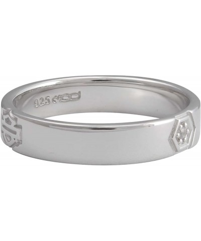 Harley-Davidson Women's Bar & Shield Cirque Crystal Band Ring - Sterling Silver 5 $53.74 Rings