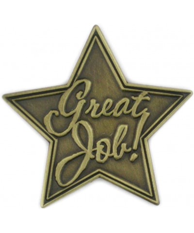 PinMart's Great Job Corporate Service Bronze Star Lapel Pin 10 Pack $6.95 Brooches & Pins