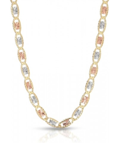 14K Tri-Color Gold Chain Necklace (Length: 16"-24") 20.0 Inches tri-color-gold, width: 2.0mm $120.00 Necklaces