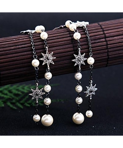 Exaggerated Luxury Sun Moon Stars Drop Earrings Rhinestone Punk Earrings for Women Jewelry Golden Boho Vintage Earrings Tasse...