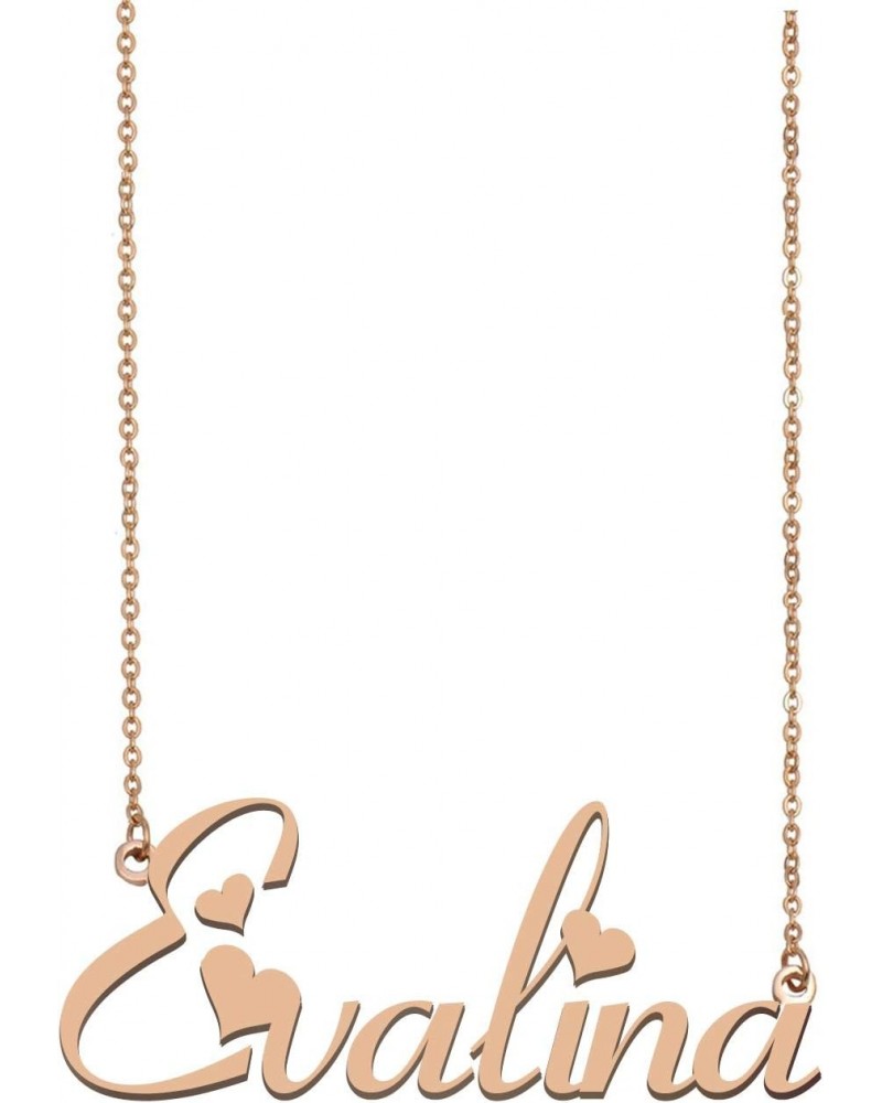 Personalized My Name Necklace Evalina $11.99 Necklaces