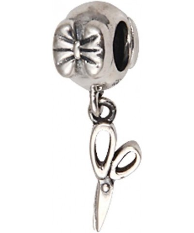 Hairstylist Hair Dresser Charm -for European Bracelet (Scissors) $10.01 Bracelets