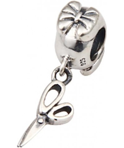 Hairstylist Hair Dresser Charm -for European Bracelet (Scissors) $10.01 Bracelets