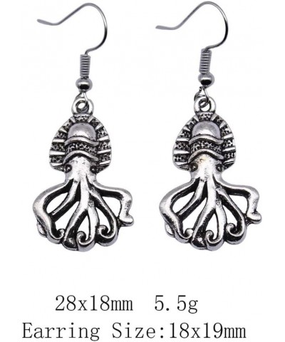 marine life crafts decoration gifts for girls Earrings 1pair-28x18mm-V-K1406-B10097 $4.04 Earrings