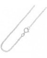 .925 Sterling Silver Chain, 1.1 mm Simple Cable Chain for Pendants (16-30 Inches) 20.0 Inches $7.53 Necklaces