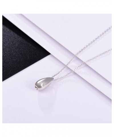 925 Sterling Silver Cremation Jewelry for Ashes Teardrop Keepsake Urn Pendant Necklace Memorial Jewelry for Women Gift $24.35...