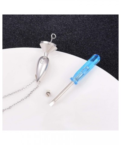 925 Sterling Silver Cremation Jewelry for Ashes Teardrop Keepsake Urn Pendant Necklace Memorial Jewelry for Women Gift $24.35...