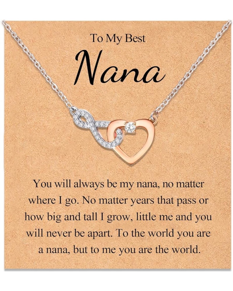 Mother's Day Gift Necklace for Mom/Grandma/Nana, Birthday Gifts Jewelry for Women Nana $11.79 Necklaces