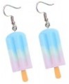 Creative Acrylic Simulation Popsicle Dangle Drop Earrings, Ice Cream Drop Earrings, Mini Food Earrings for Women Girls Chic J...