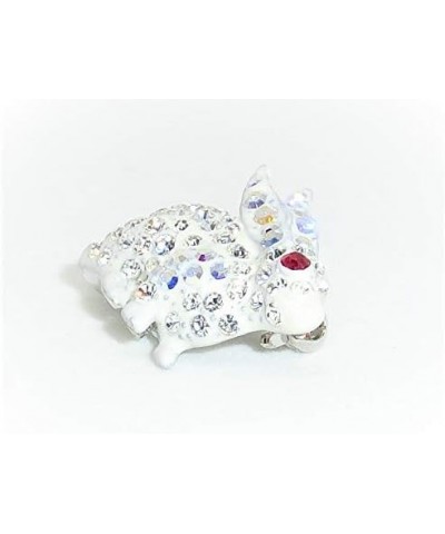 Rabbit Brooch, 20K Gold plated and Crystals (8978/WT) $14.49 Brooches & Pins