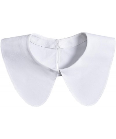 Fake Collars Dickey Collar Detachable Collars Simplicity Collar for Women Girls White $6.75 Necklaces